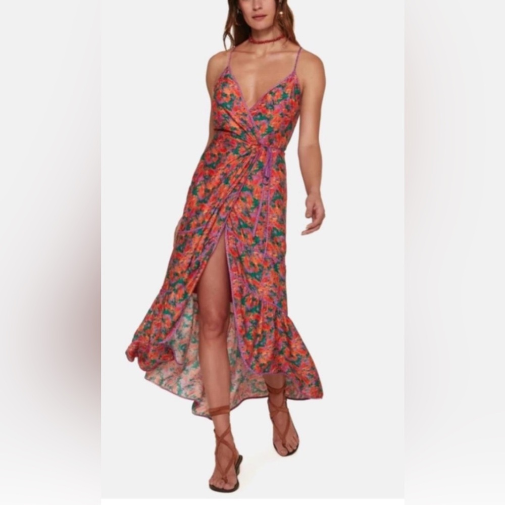 Vix Paula Hermanny Women's multi Dress NWT size Small